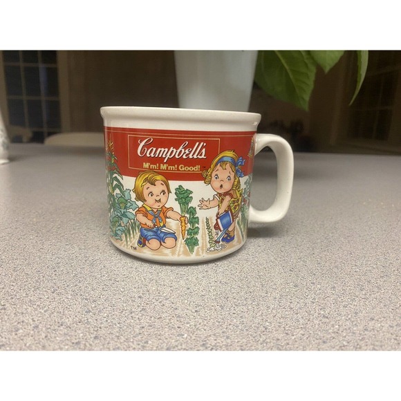 Campbells Jewelry Vintage 993 Campbells Soup Mugs By Westwood 14 Oz